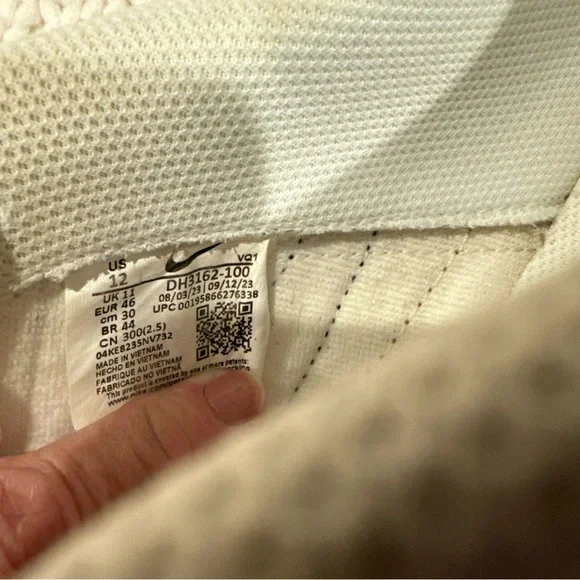 NIKE COURT LEGACY SNEAKERS MENS 12 WHITE EXC.CONDITION - Picture 6 of 8